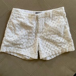 Banana Republic eyelet shorts.